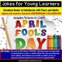 April Fools Day Riddles and Jokes for Young Learners and Special Education